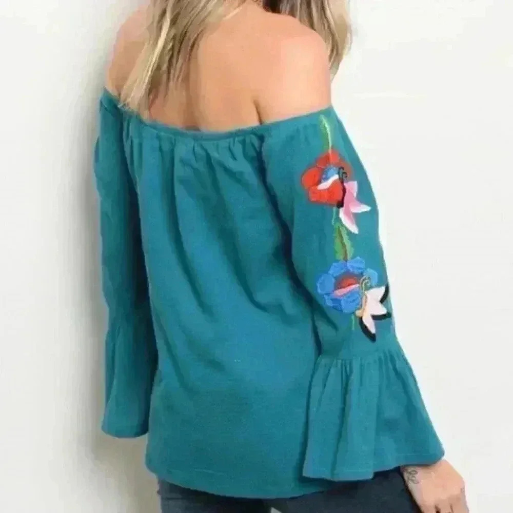 OFF SHOULDER TOP - Picture 2 of 2